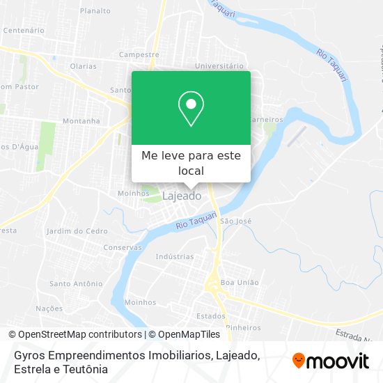 Gyros Empreendimentos Imobiliarios mapa