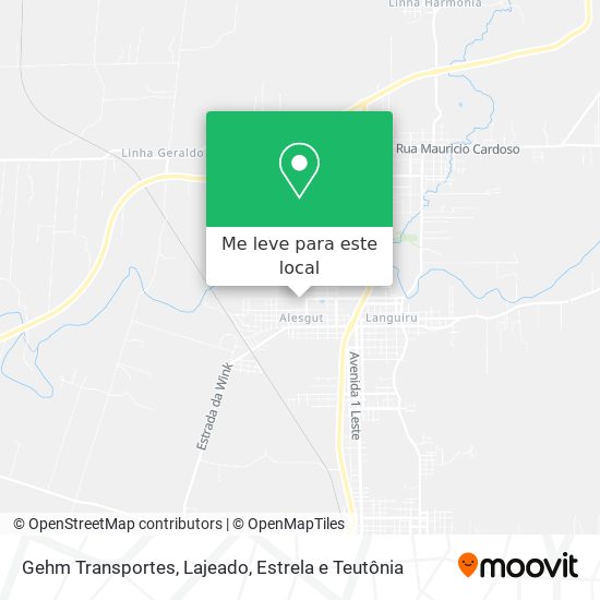 Gehm Transportes mapa