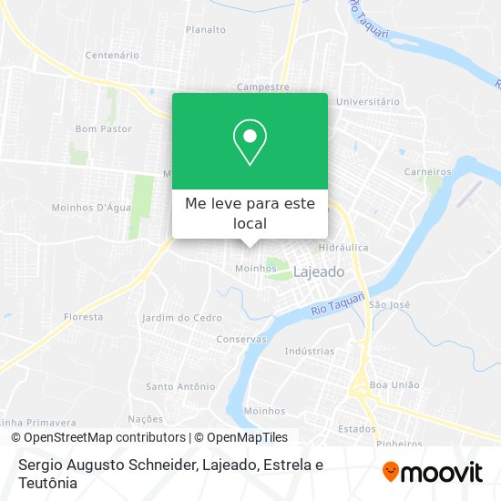 Sergio Augusto Schneider mapa