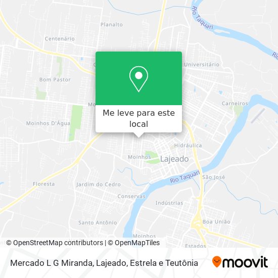 Mercado L G Miranda mapa