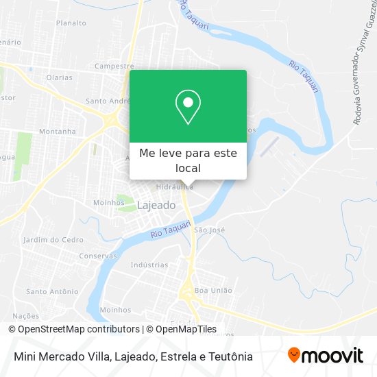 Mini Mercado Villa mapa
