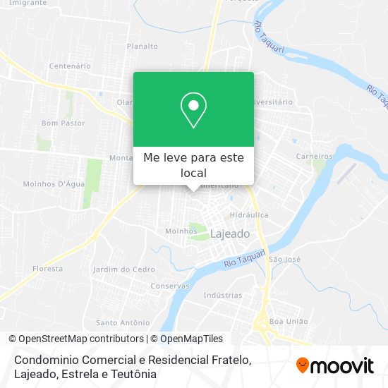 Condominio Comercial e Residencial Fratelo mapa