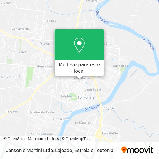 Janson e Martini Ltda mapa