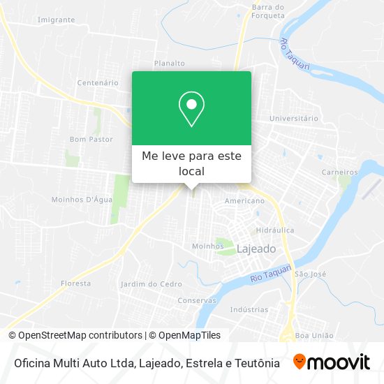 Oficina Multi Auto Ltda mapa