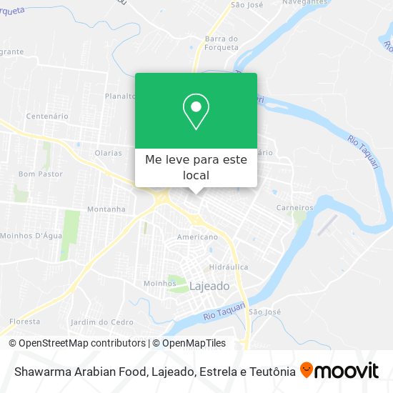 Shawarma Arabian Food mapa