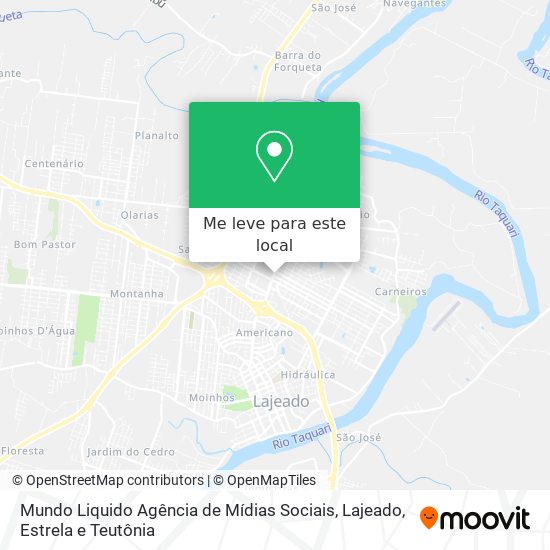 Mundo Liquido Agência de Mídias Sociais mapa