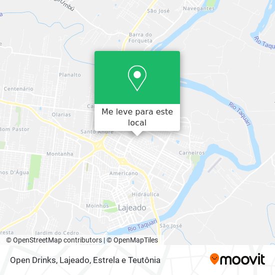 Open Drinks mapa
