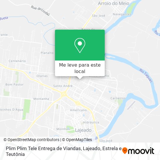 Plim Plim Tele Entrega de Viandas mapa