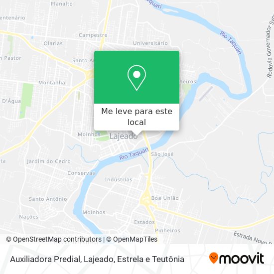 Auxiliadora Predial mapa