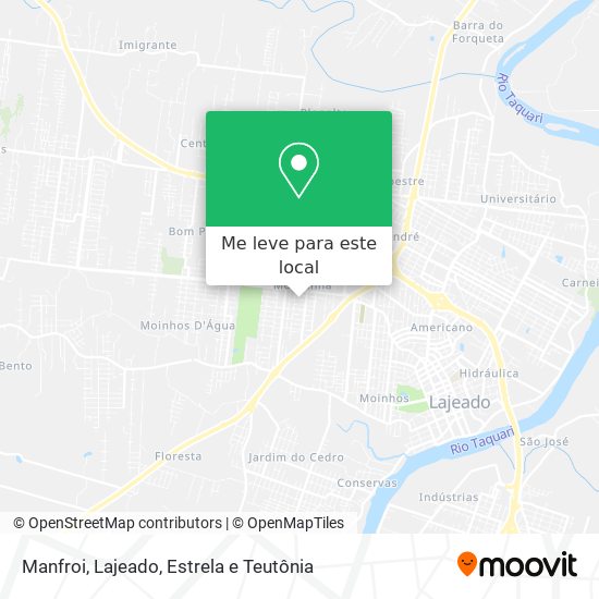 Manfroi mapa
