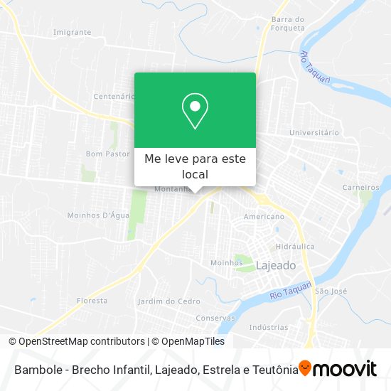 Bambole - Brecho Infantil mapa