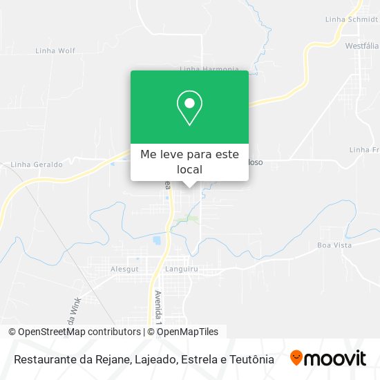 Restaurante da Rejane mapa