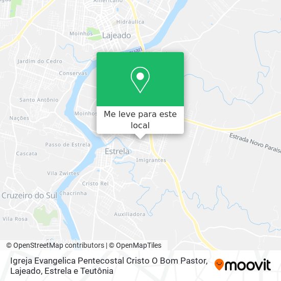 Igreja Evangelica Pentecostal Cristo O Bom Pastor mapa