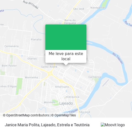 Janice Maria Polita mapa