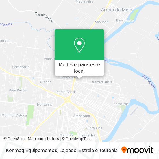 Konmaq Equipamentos mapa