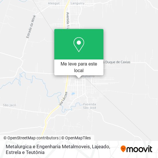 Metalurgica e Engenharia Metalmoveis mapa