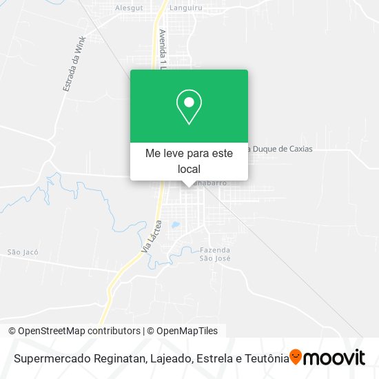 Supermercado Reginatan mapa