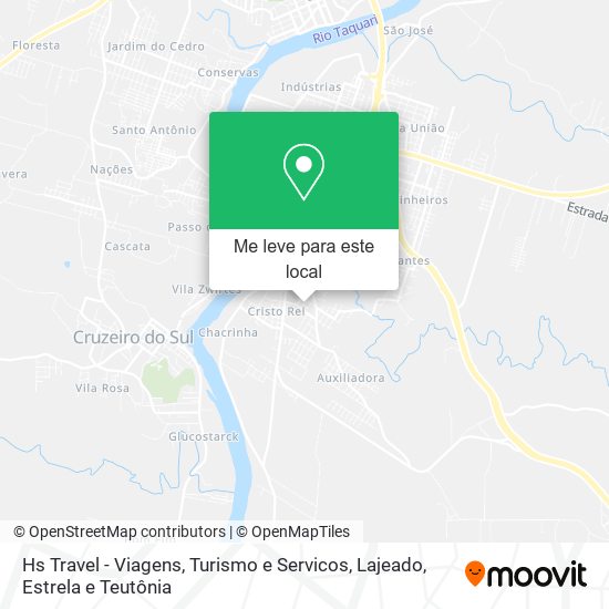 Hs Travel - Viagens, Turismo e Servicos mapa