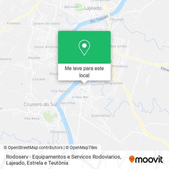 Rodoserv - Equipamentos e Servicos Rodoviarios mapa