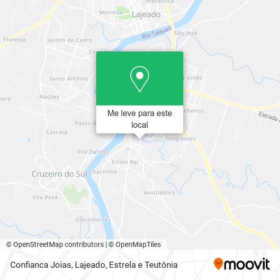 Confianca Joias mapa