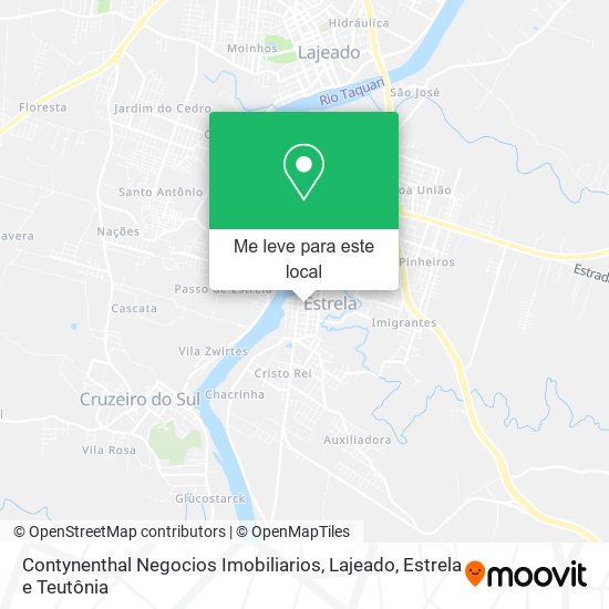 Contynenthal Negocios Imobiliarios mapa