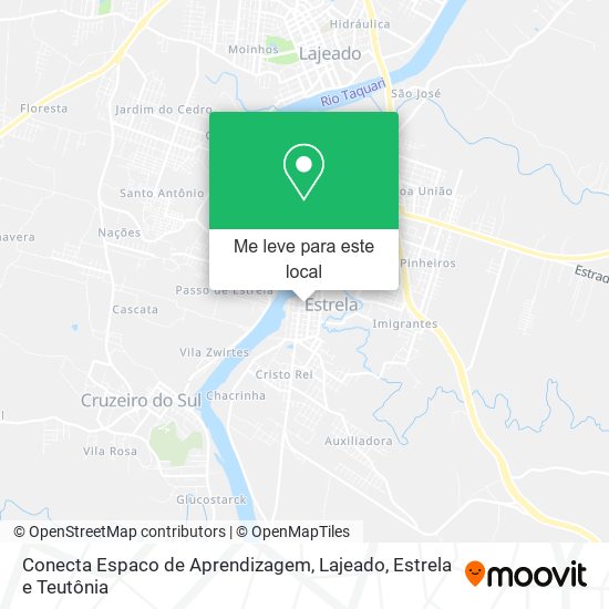 Conecta Espaco de Aprendizagem mapa