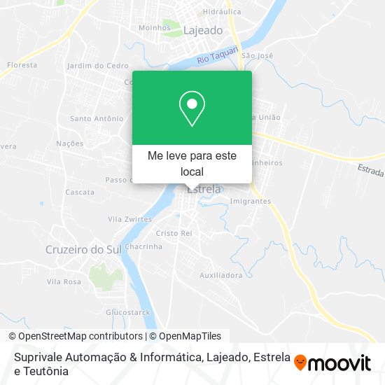 Suprivale Automação & Informática mapa