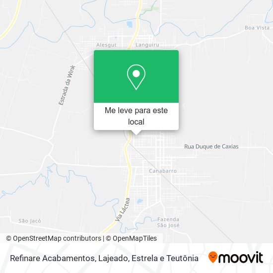 Refinare Acabamentos mapa