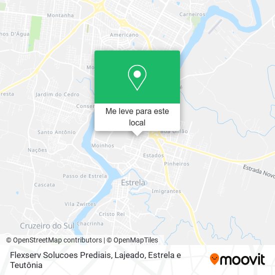 Flexserv Solucoes Prediais mapa