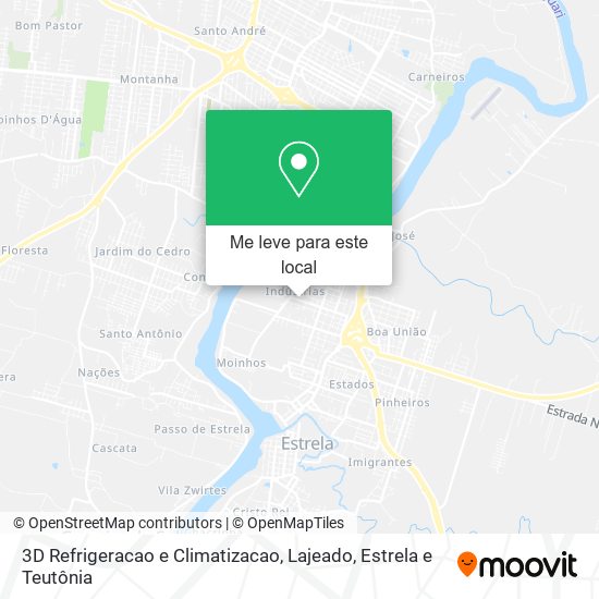 3D Refrigeracao e Climatizacao mapa