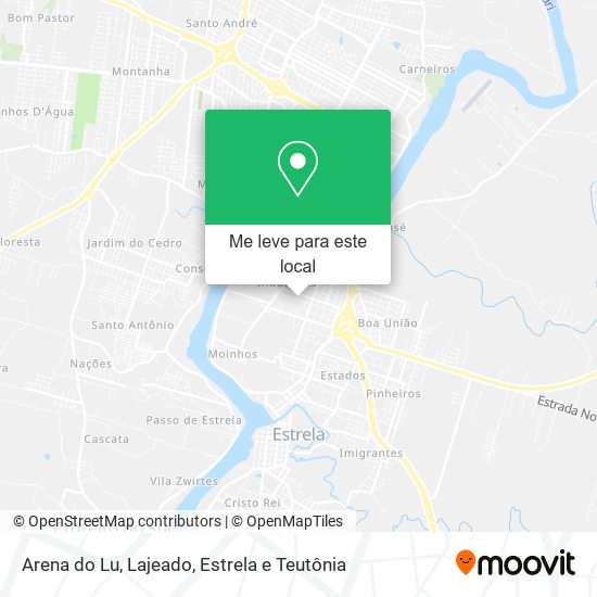 Arena do Lu mapa