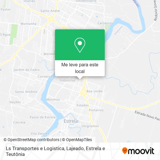 Ls Transportes e Logistica mapa