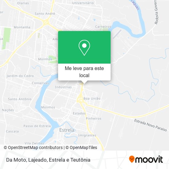 Da Moto mapa