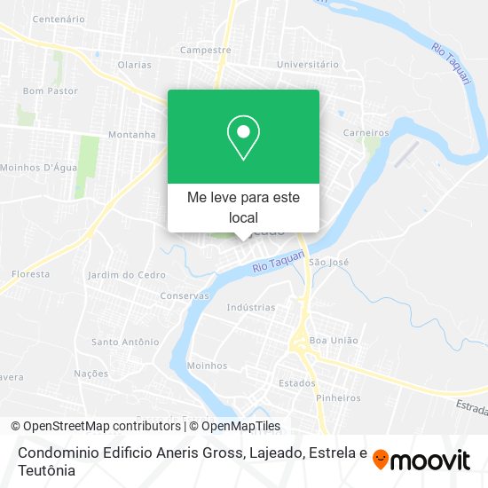 Condominio Edificio Aneris Gross mapa