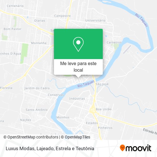 Luxus Modas mapa