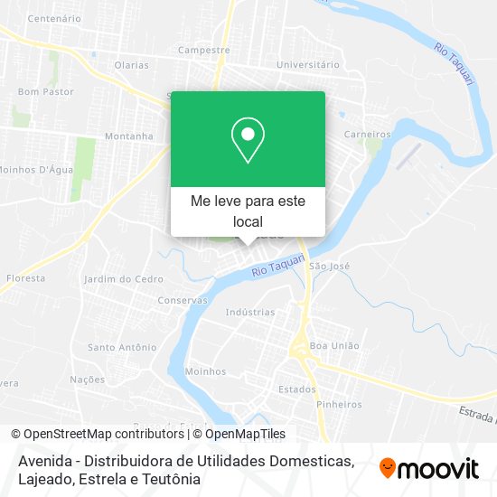 Avenida - Distribuidora de Utilidades Domesticas mapa