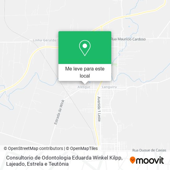 Consultorio de Odontologia Eduarda Winkel Kilpp mapa