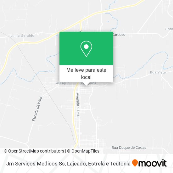 Jm Serviços Médicos Ss mapa