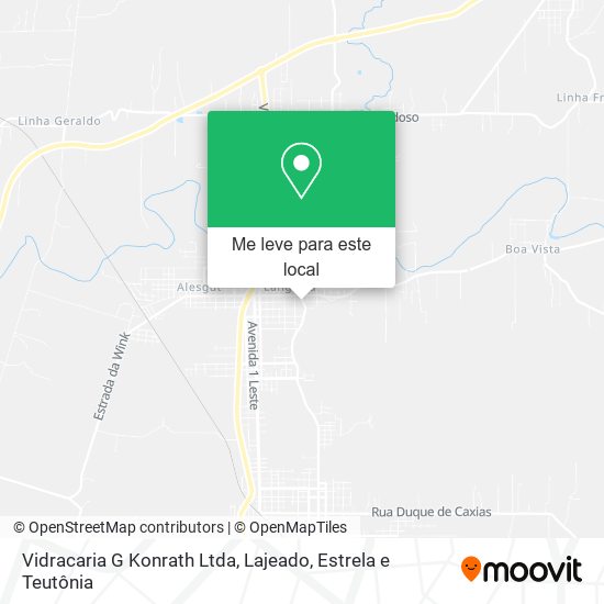 Vidracaria G Konrath Ltda mapa