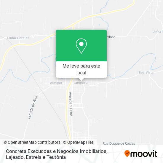 Concreta Execucoes e Negocios Imobiliarios mapa