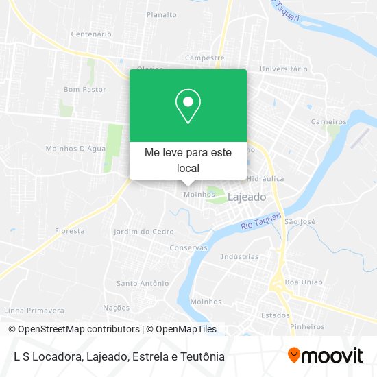 L S Locadora mapa