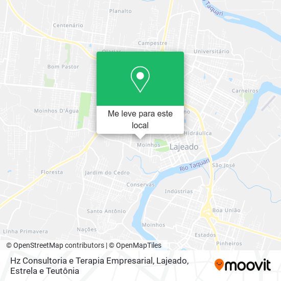 Hz Consultoria e Terapia Empresarial mapa