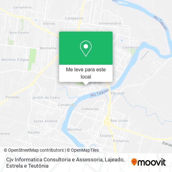 Cjv Informatica Consultoria e Assessoria mapa