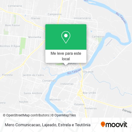 Mero Comunicacao mapa