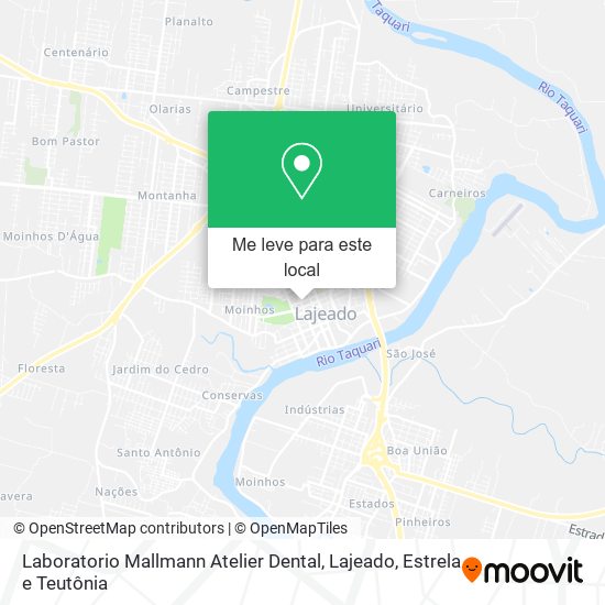 Laboratorio Mallmann Atelier Dental mapa