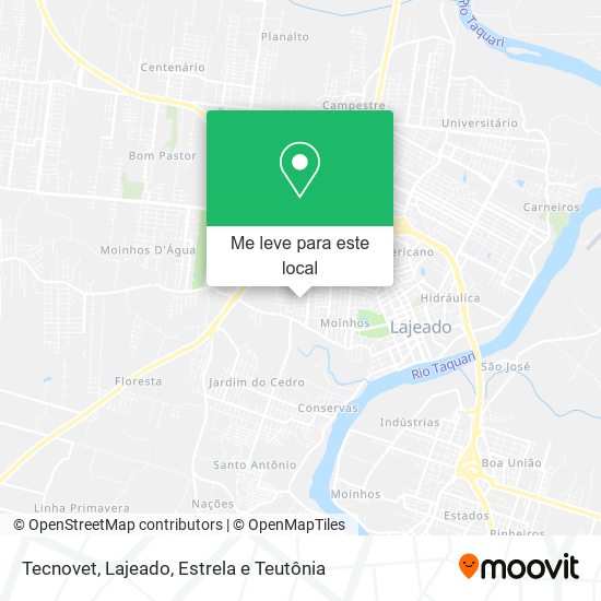 Tecnovet mapa