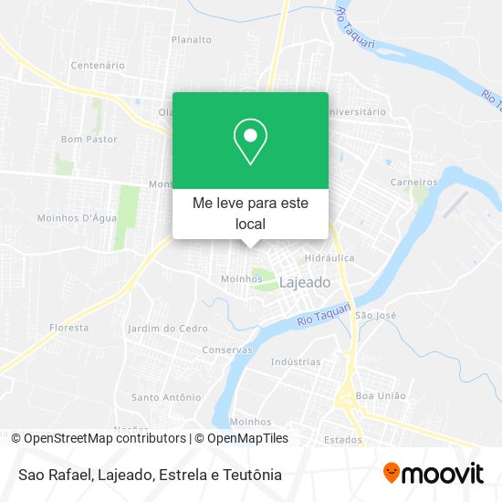Sao Rafael mapa