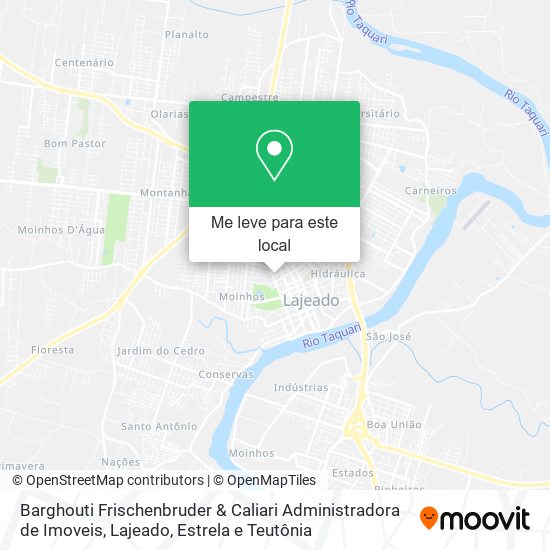 Barghouti Frischenbruder & Caliari Administradora de Imoveis mapa