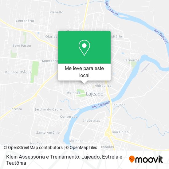 Klein Assessoria e Treinamento mapa