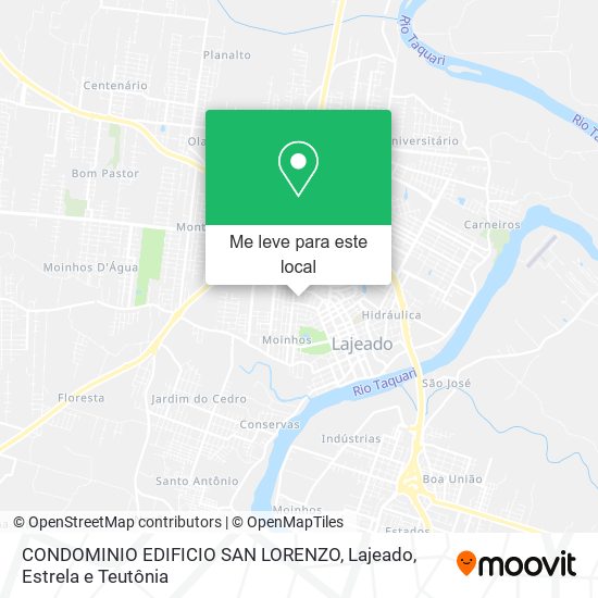 CONDOMINIO EDIFICIO SAN LORENZO mapa